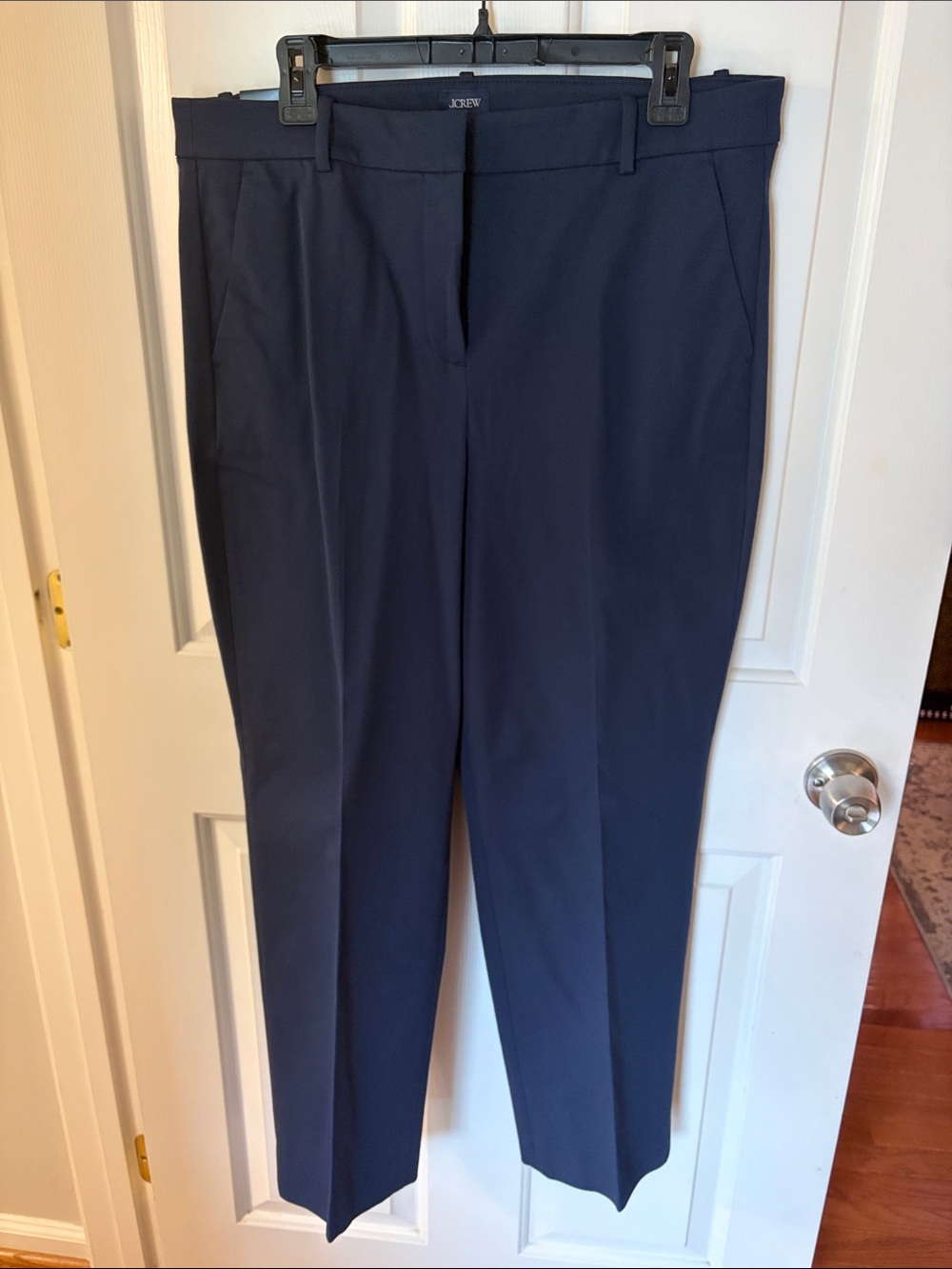 J. Crew Navy Straight-Leg Kallie Dress Pants NWT